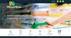 Desktop Screenshot of megamidia.com.br